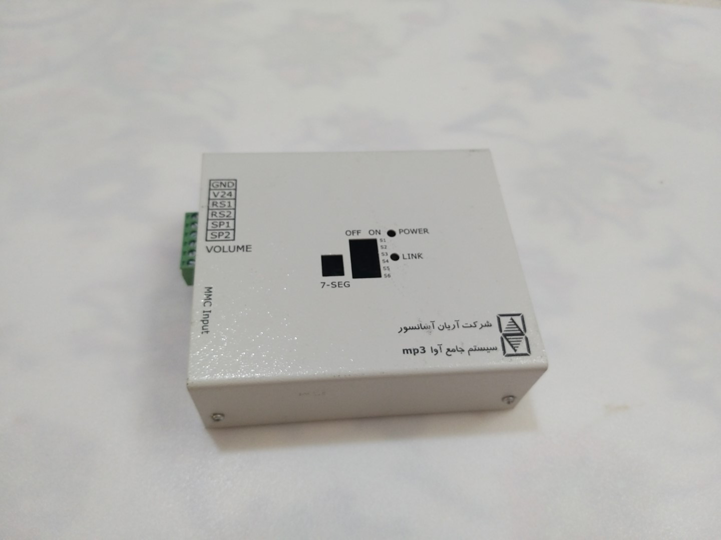 برد گویا و اعلام طبقات آسانسور تا 6 طبقه