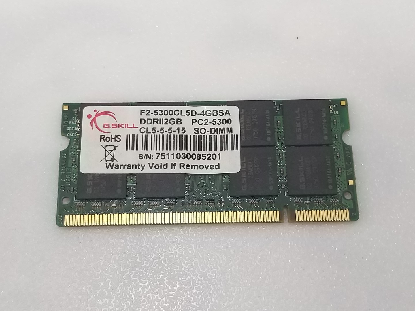 رم DDR2 لپ تاپی 2 گیگابایت G.Skill