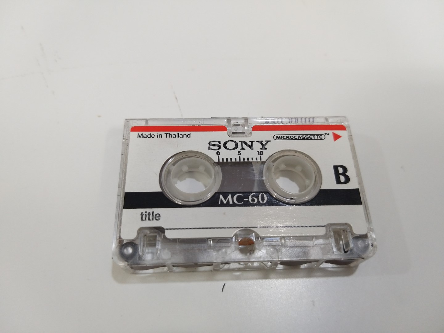 نوار میکرو کاست SONY ساخت تایلند مدل MC-60