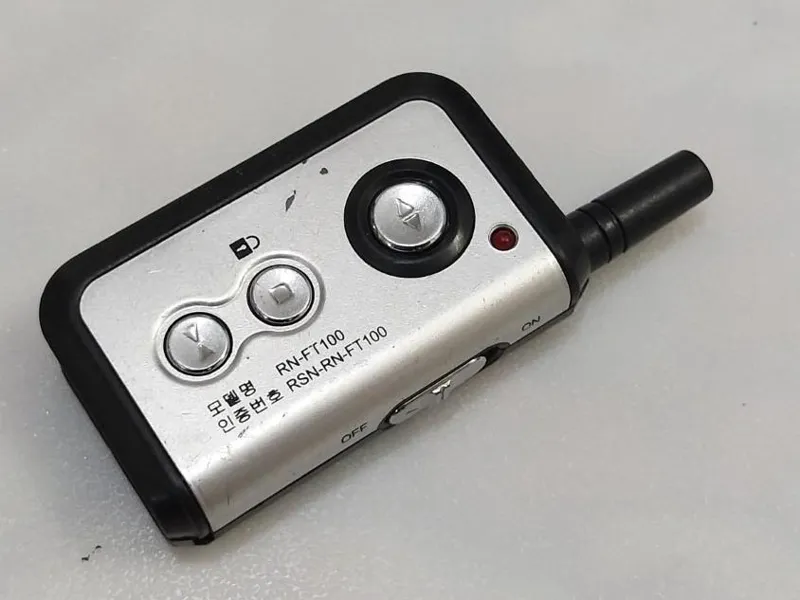 ریموت درب پارکینگ کره ای با قابلیت کددهی FT100