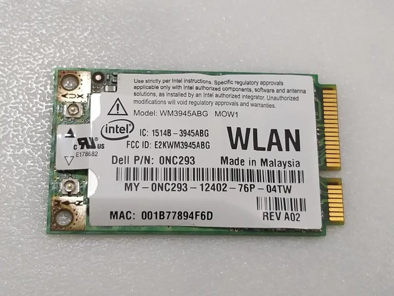 کارت وایرلس لپ تاپ دل D630 مدل WM3945ABG