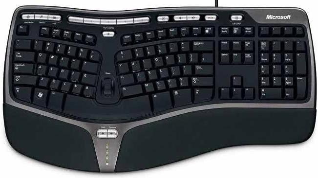 کیبورد باسیم مایکروسافت مدل نچرال ارگونومیک 4000