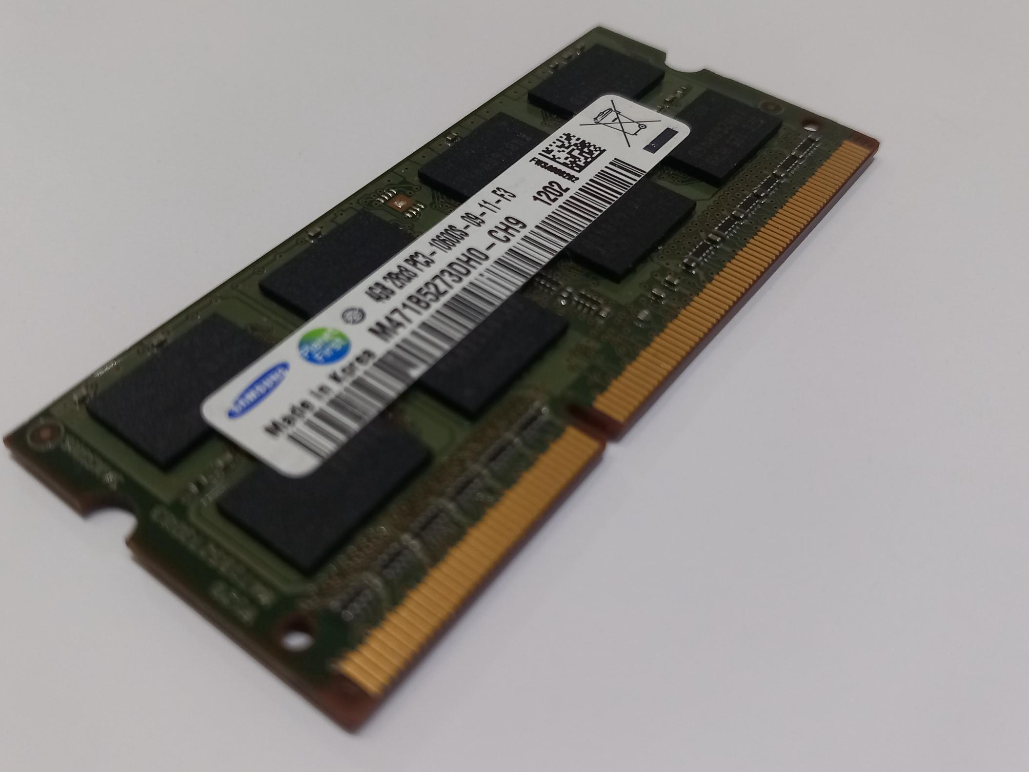 رم لپ تاپ سامسونگ Ram4 GB DDR3 1333