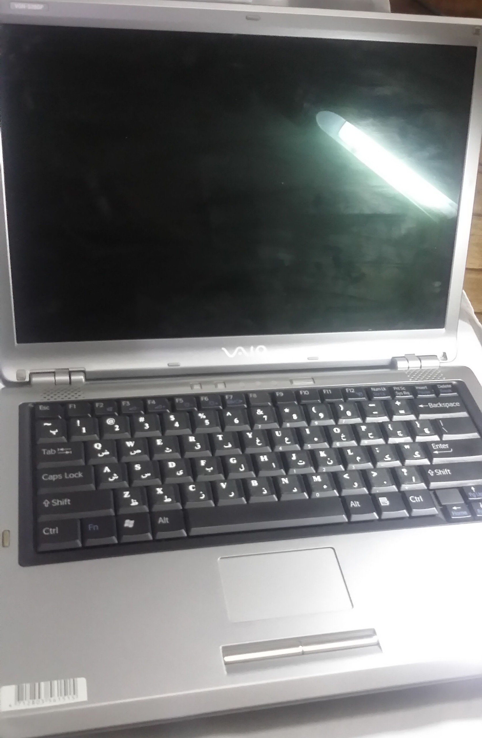 ال سی دی لپ تاپ سونی PCG-6D5P با قاب روکاری