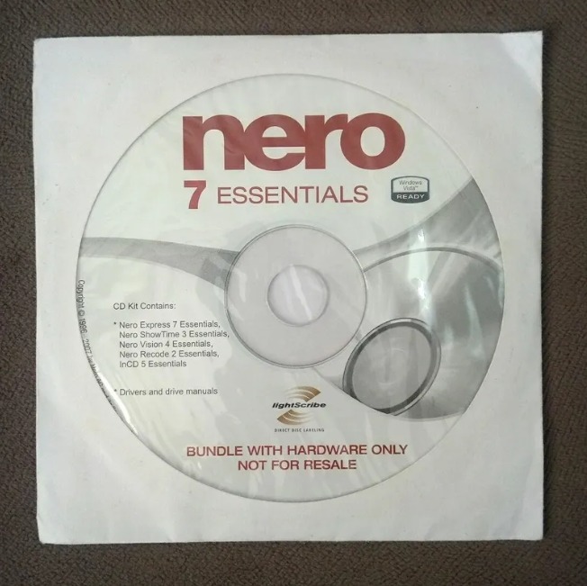نرم افزار nero essential 7