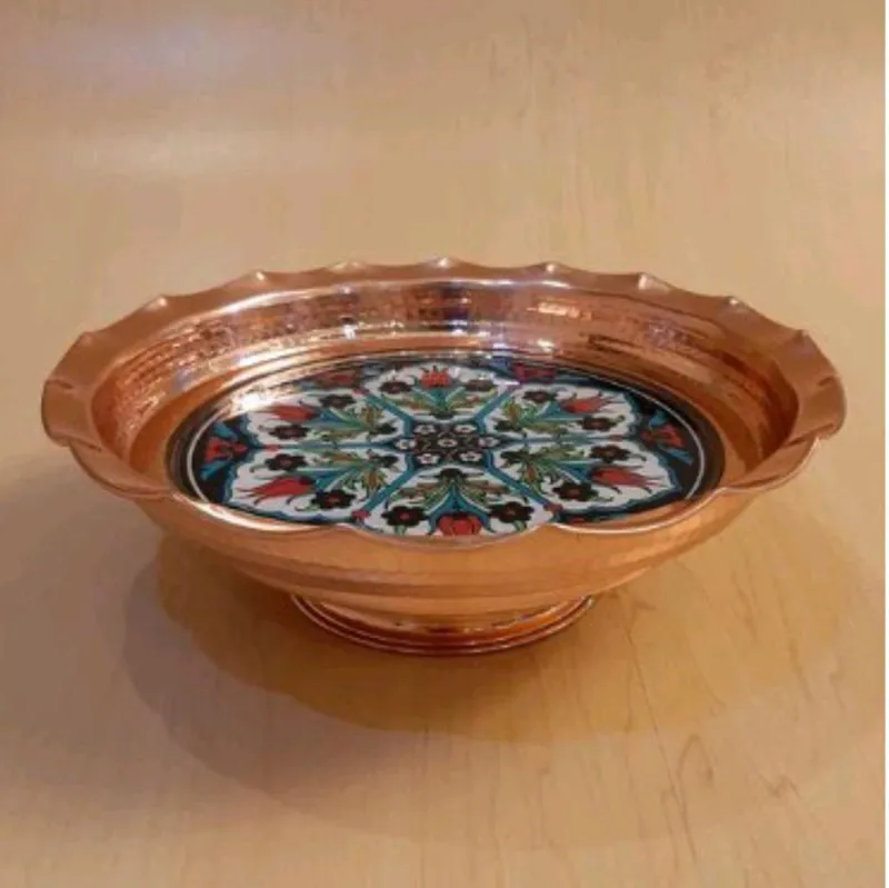 شیرینی خوری مسی طرح سنتی