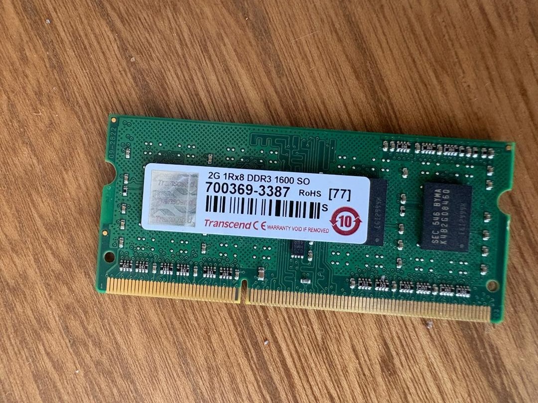 رم لپ تاپی 2 گیگ    DDR3