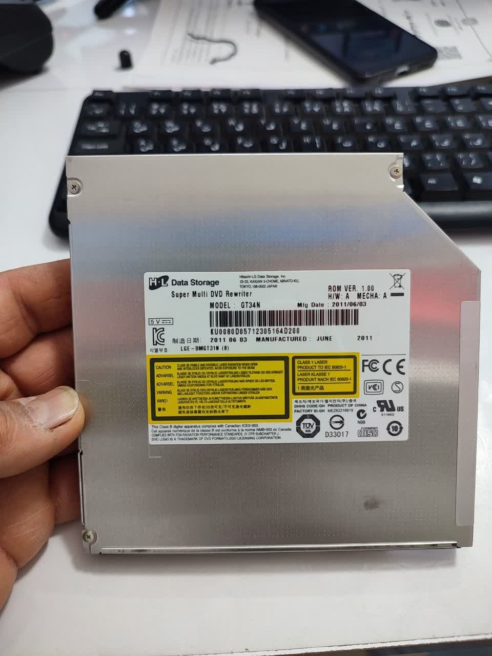 درایو نوری اصلی ایسر 12.7mm