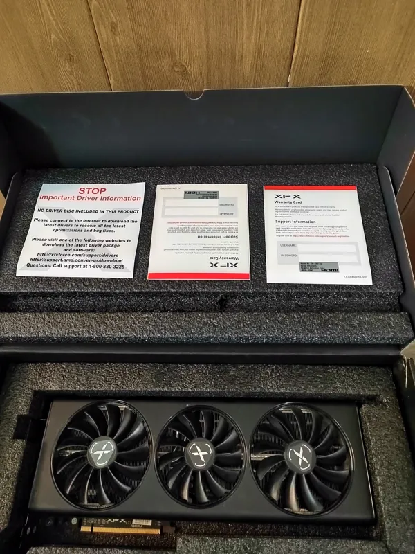 کارت گرافیک xfx 6800xt swift