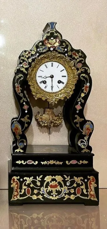 ساعت رومیزی بول فرانسوی