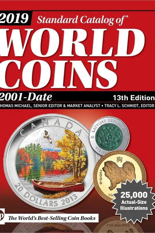 کاتالوگ سکه های جهان از 2001 تا به امروز 2019