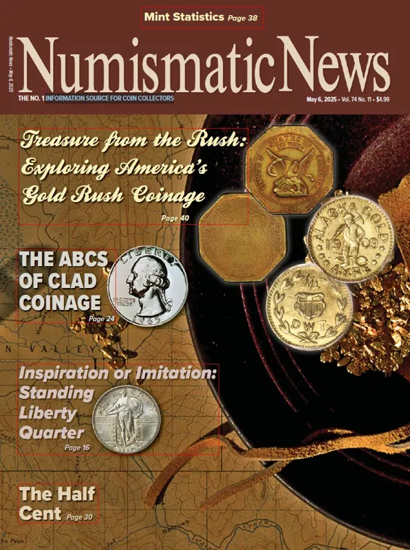 مجله سکه Numismatic News نسخه May 2025