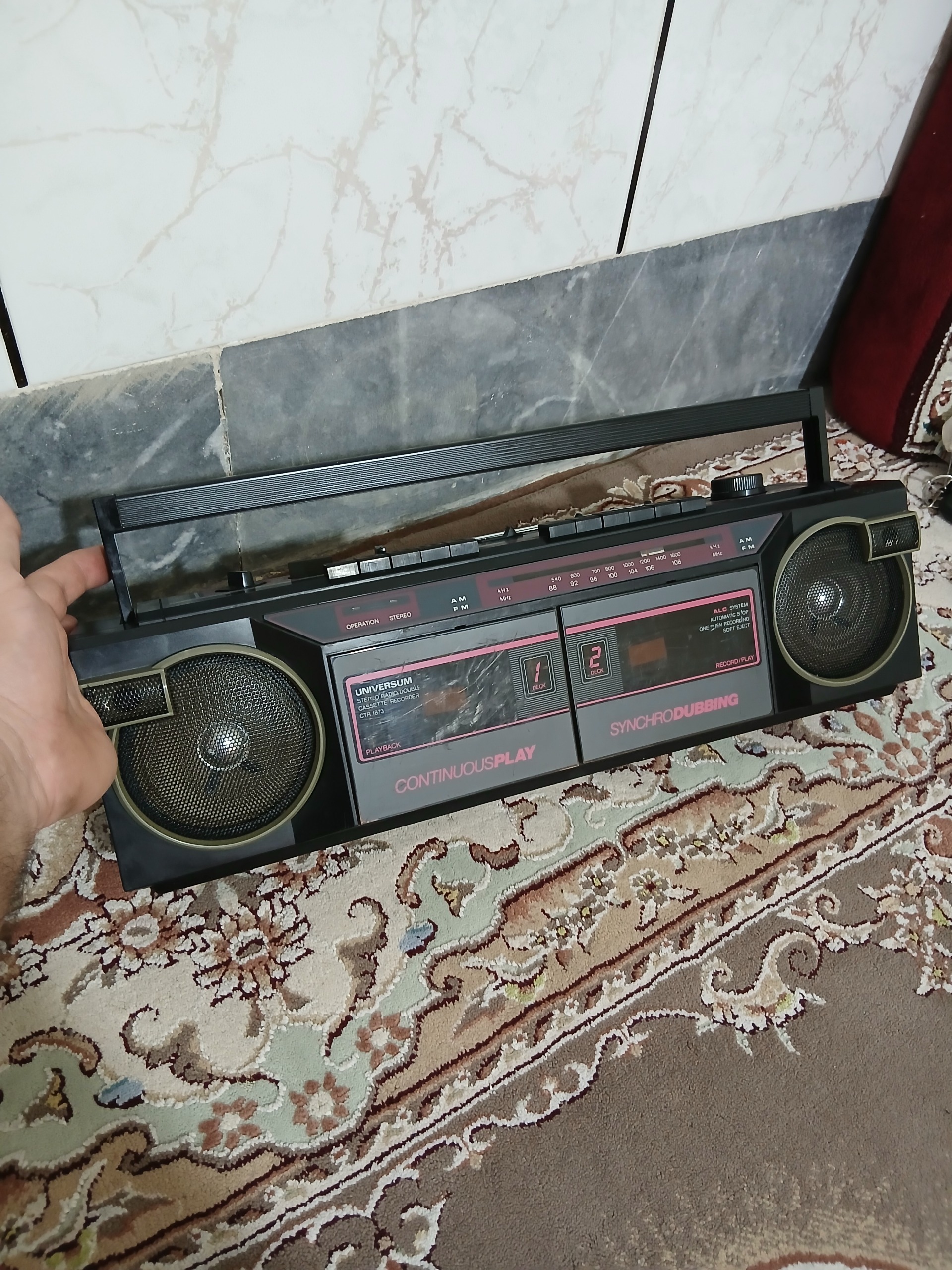 رادیو ضبط ژاپنی کلکسیونی