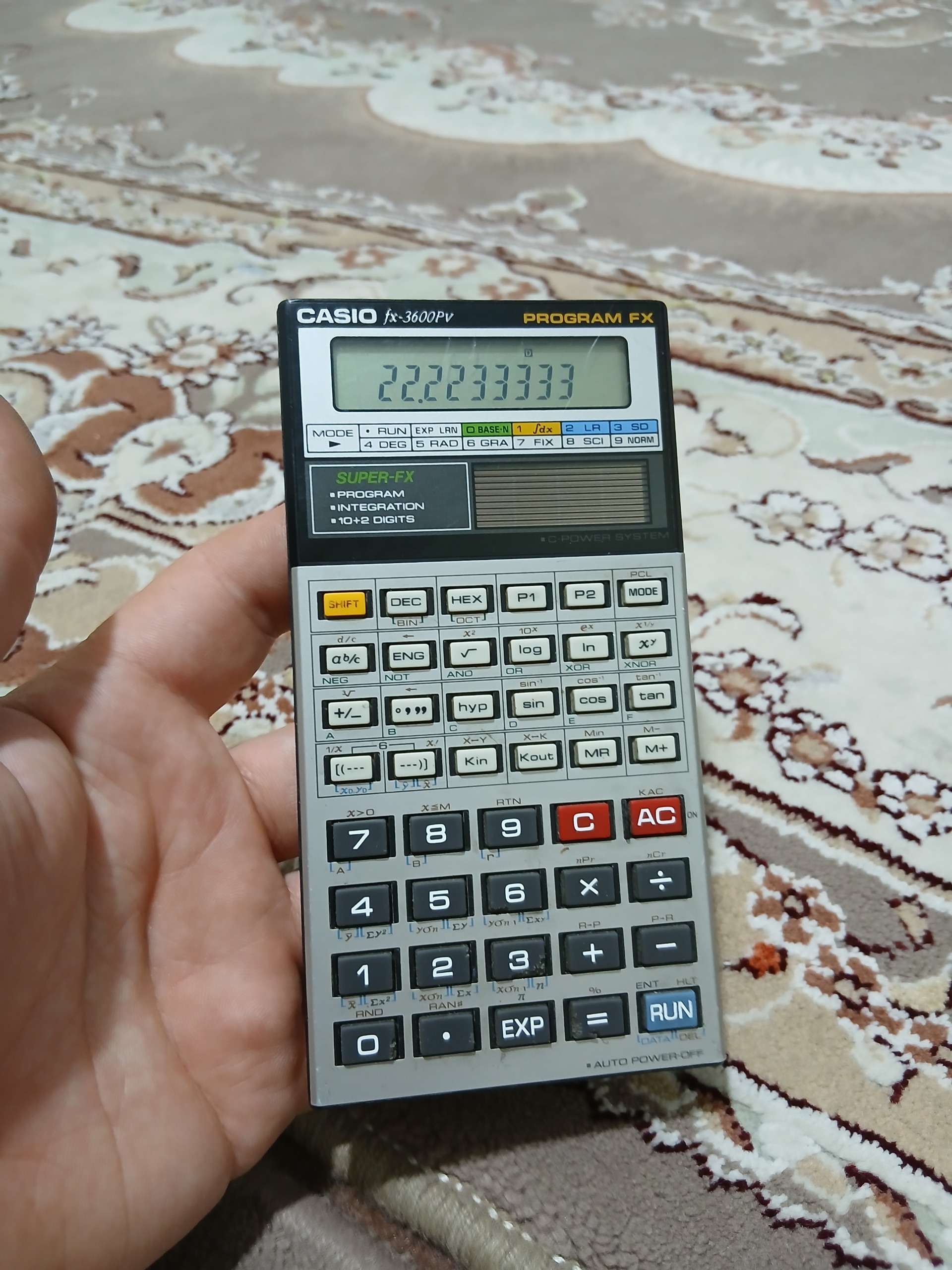 ماشین حساب مهندسی کاسیو