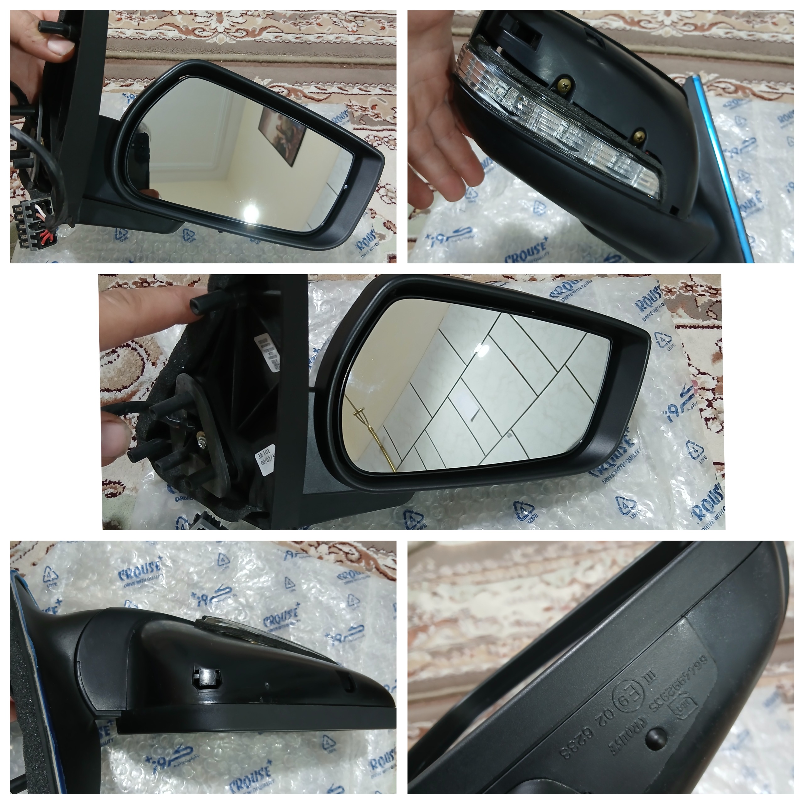 آینه پژو پارس کروز نو