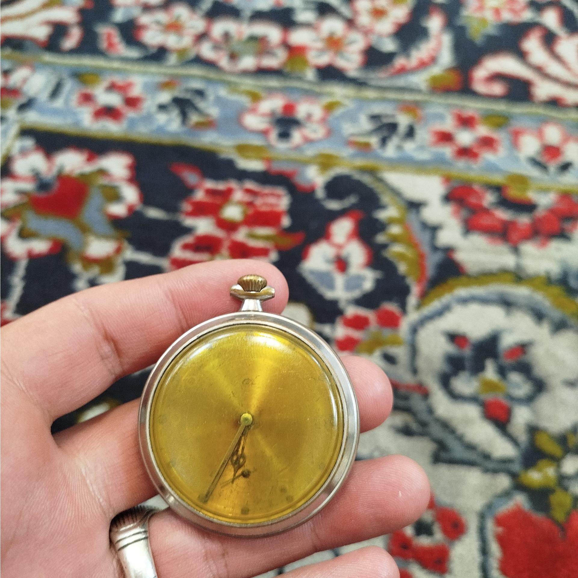ساعت جیبی خیلی قدیمی قاجاری