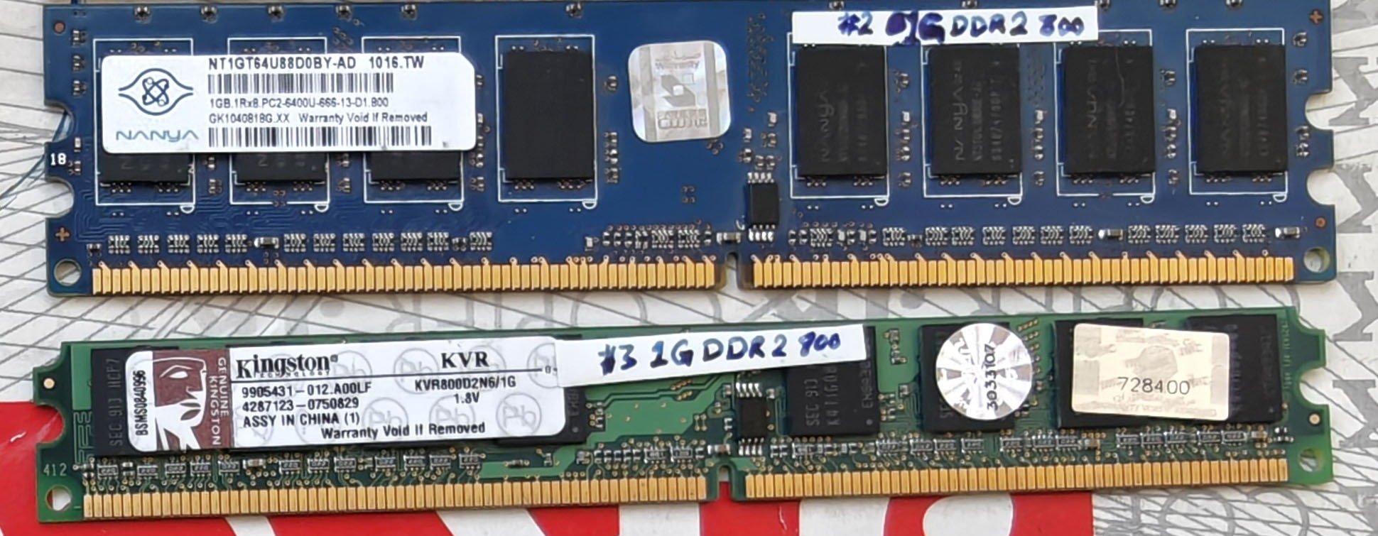 DDR2-800 1GB Ram