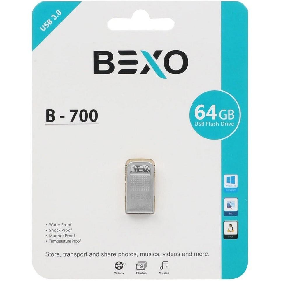 بکسو 64 گیگ B-700 USB3 فلزی گارانتی مادام العمر