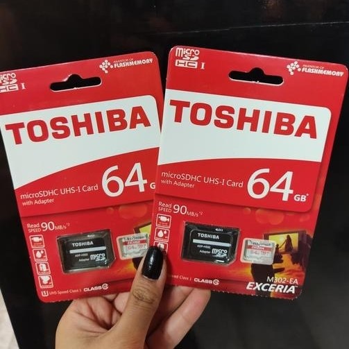 64G توشیبا EXCERIA M302-EA کلاس 10 U1 باآداپتور