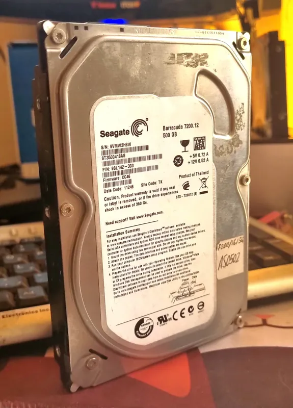 سیگیت باراکودا 7200.12 500 گیگ
