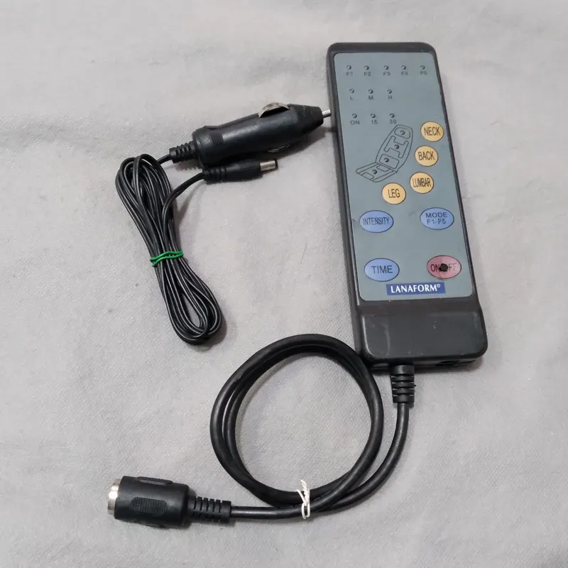 کنترول ماساژور صندلی ماشین با فندکی