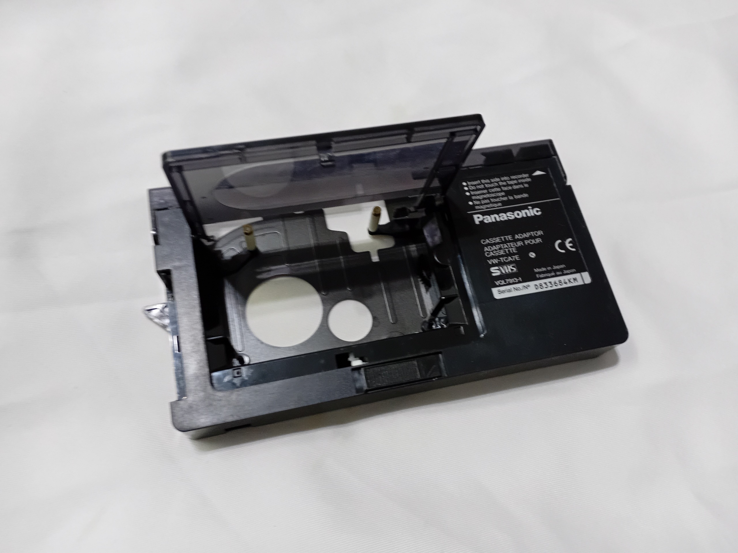 کاست آداپتور مبدل پاناسونیک VHS توضیحات دقت