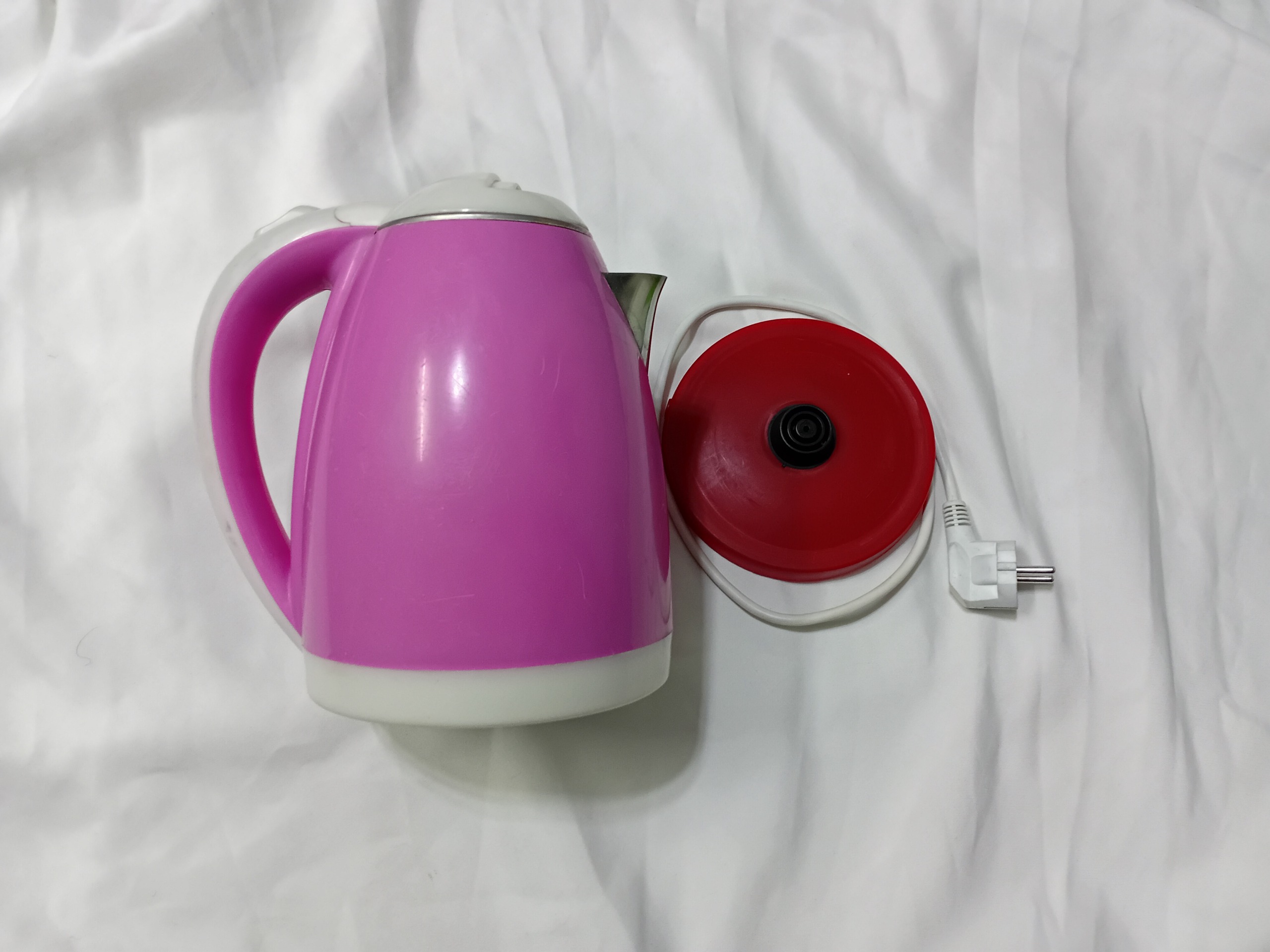 چای ساز کتری برقی سالم قوی بدنه استیل