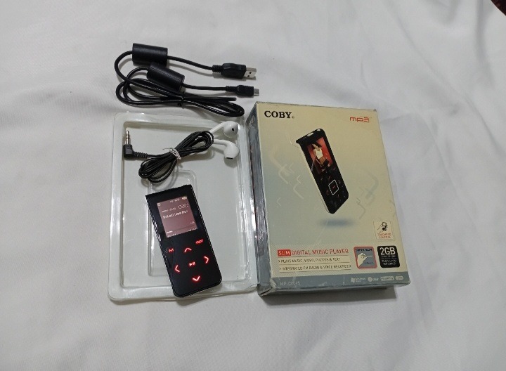 موزیک پلیر COBY کلکسیونی 2GB MP4 لمسی