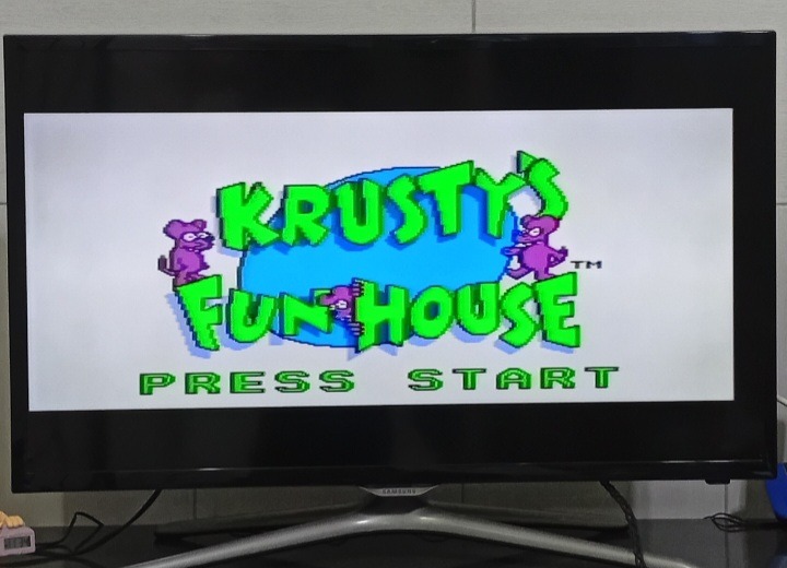 بازی سگا مستر سیستم KRUSTYS FUN HOUSE