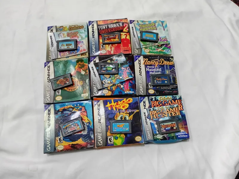 تعداد 9 عدد بازی گیم بوی ادونس با جعبه کلکسیونی