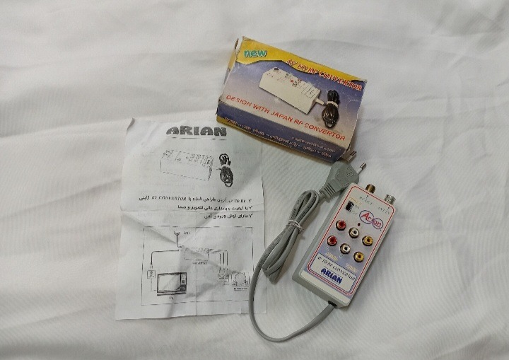 کنوکتور AV to RF مناسب کنسول بازی قدیمی