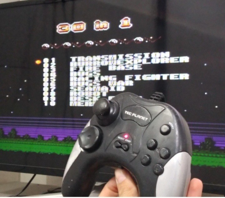 کنسول بازی حافظه دار 30 لبه کمیاب باتری خور