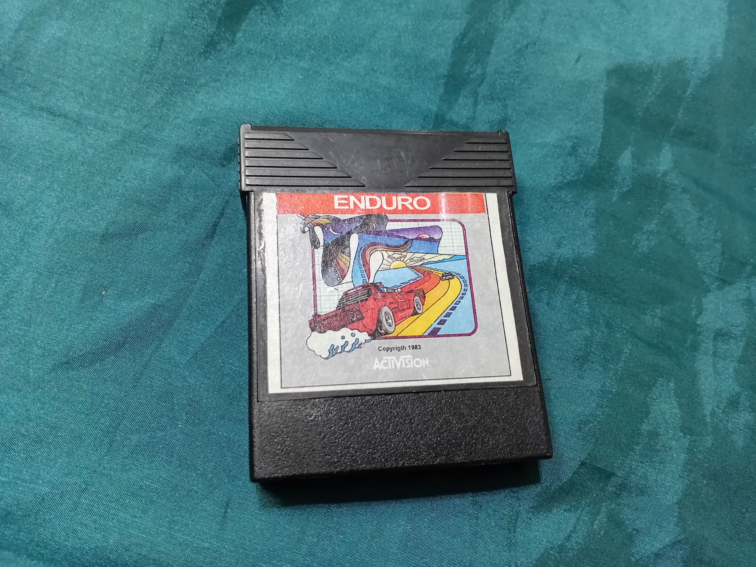 فیلم بازی تک لبه سالم و کمیاب ماشین آتاری