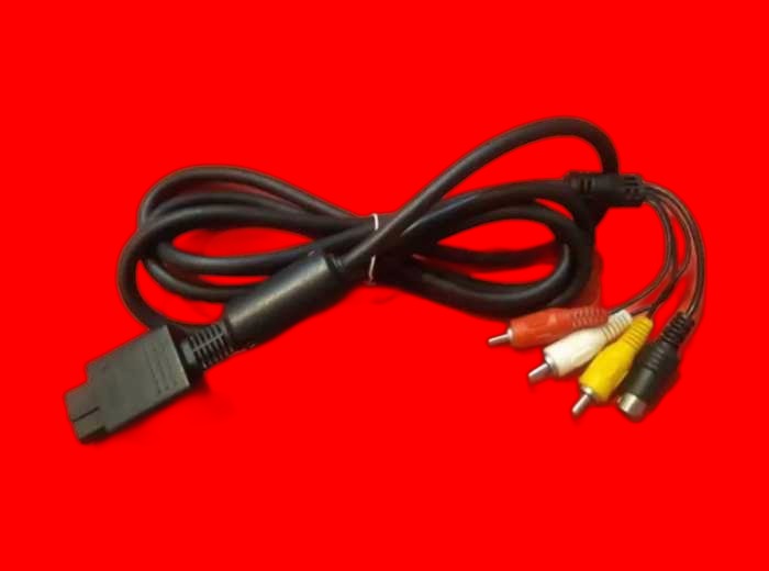 کابل تصویر AV اس ویدیو دار نینتندو بسیار کمیاب