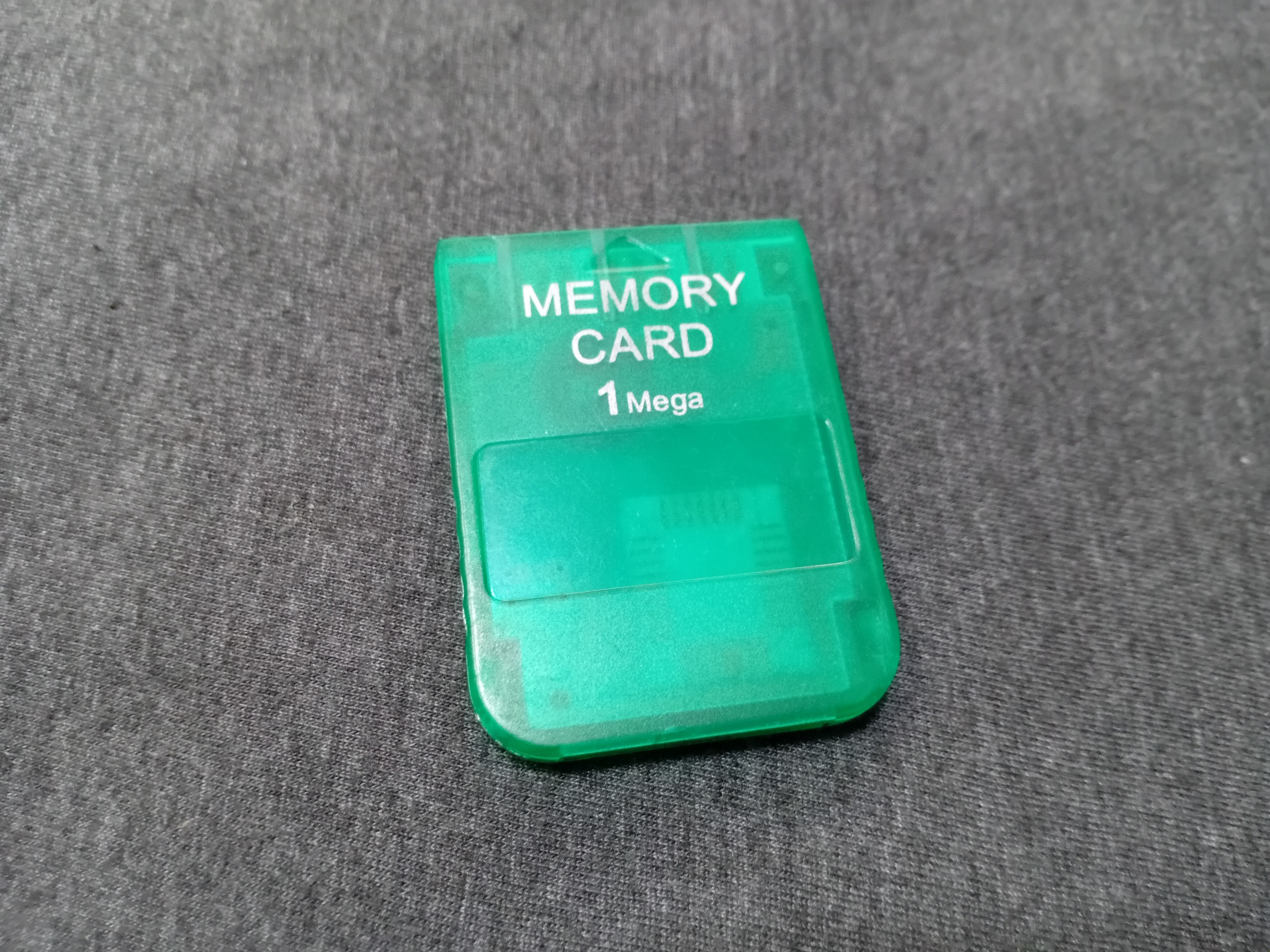 مموری قاب سبز پلی استیشن یک سالم کمیاب