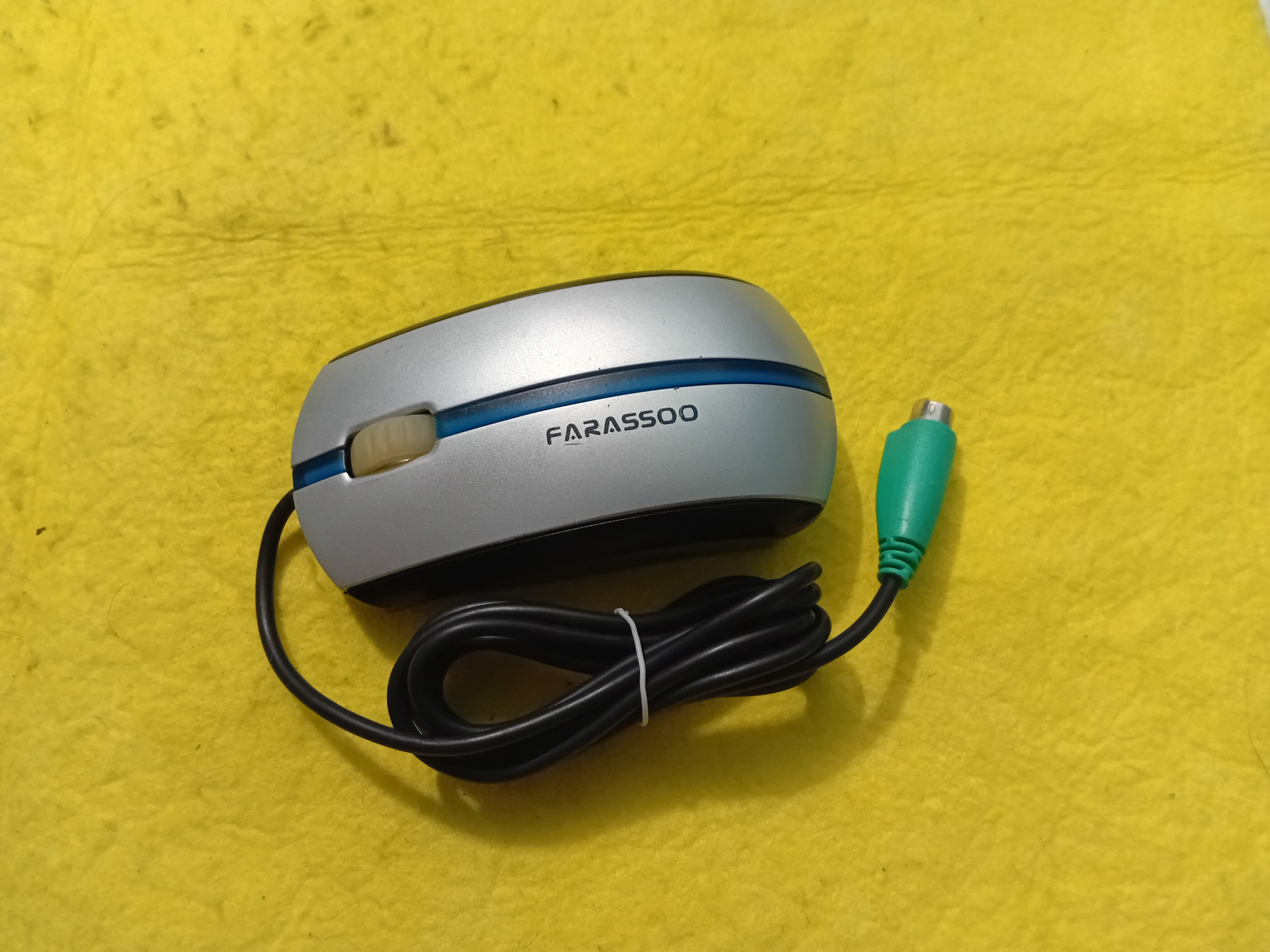 موس فیش PS2 قدیمی فراسو . تست نشده