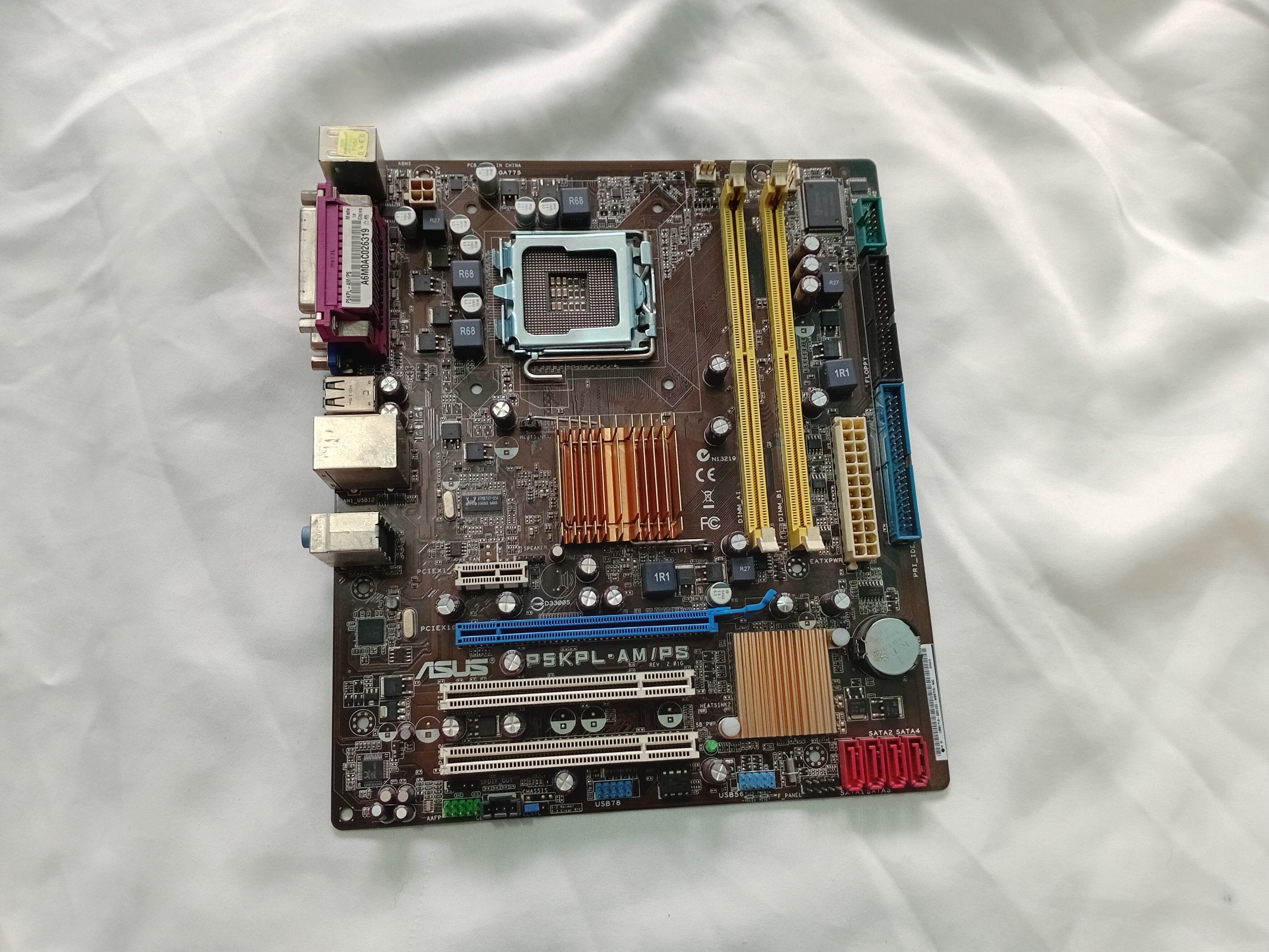 مادربرد ASUS P5KPL_AM/PS تست نشده