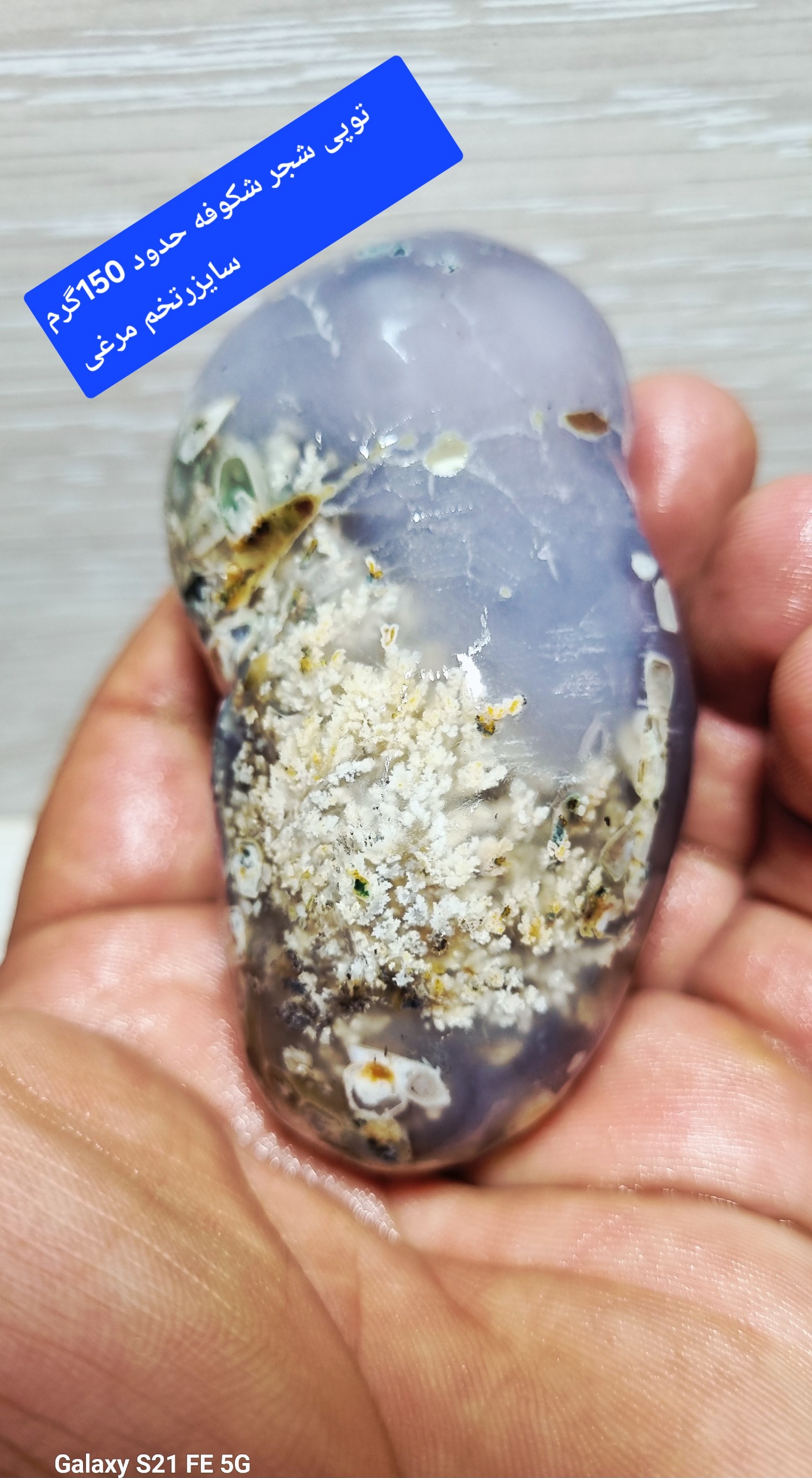 توپی شجر شکوفه حدود 100گرم