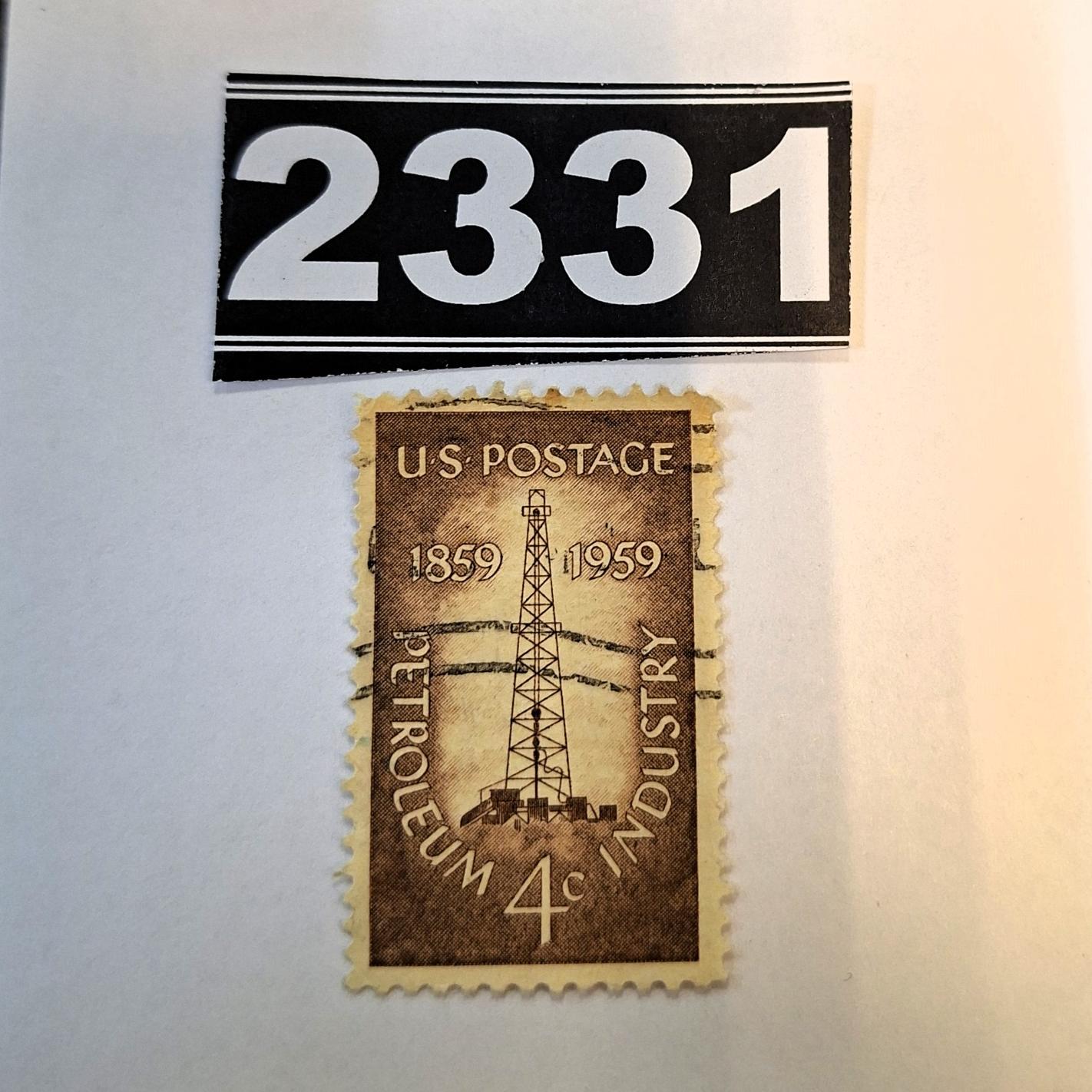 تمبر باطله کلاسیک خارجی کد 2331