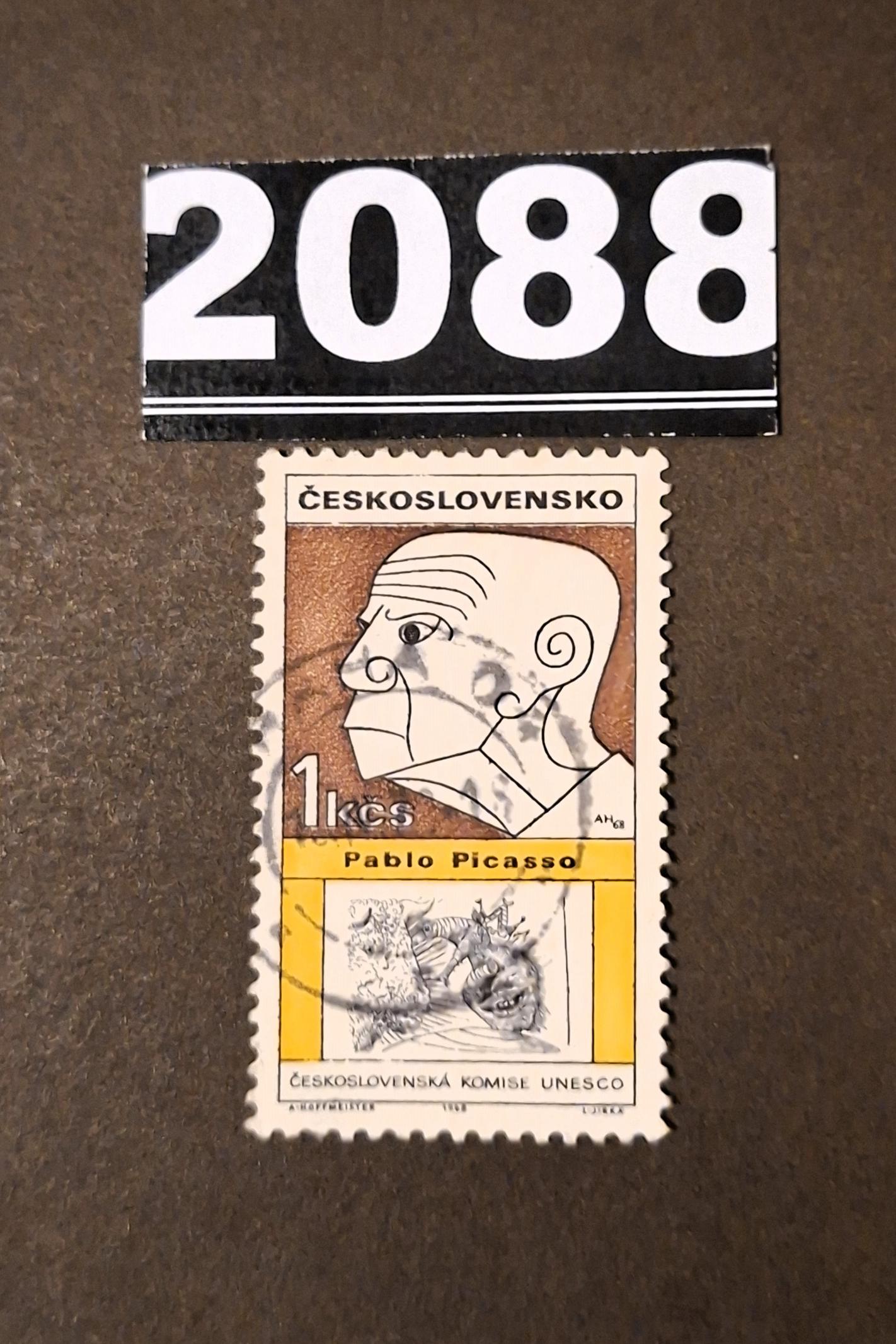 تمبر باطله کلاسیک خارجی کد 2088