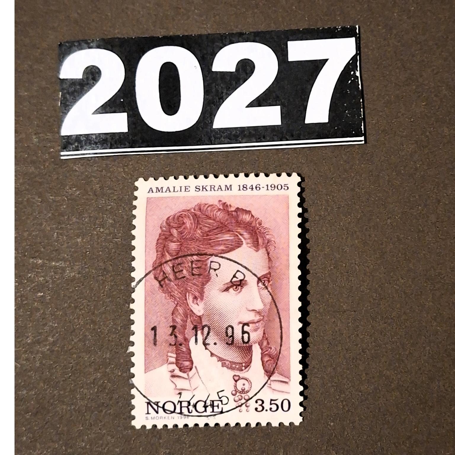 تمبر باطله کلاسیک خارجی کد 2027