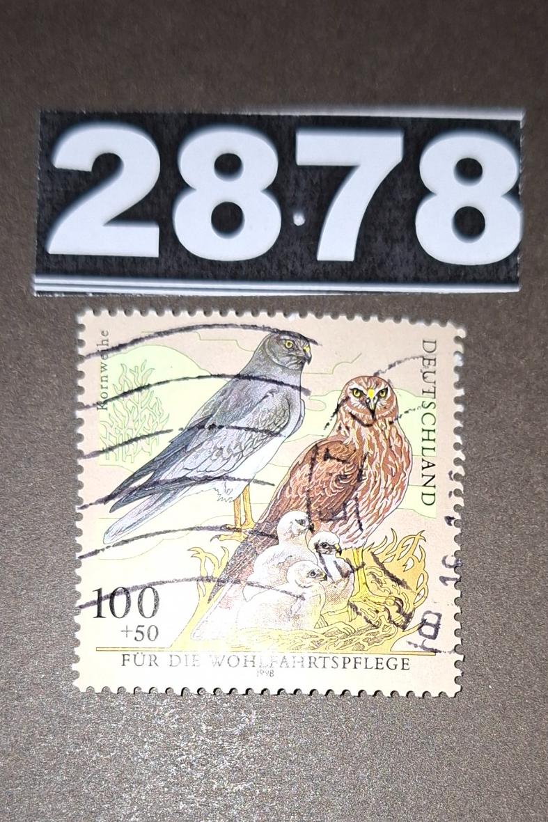 تمبر باطله معاصر آلمان کد 2878