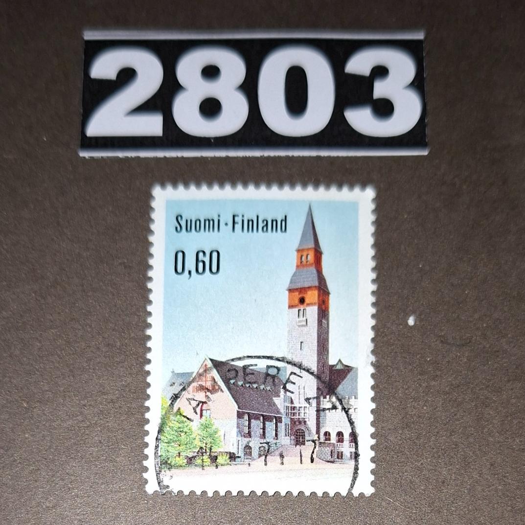 تمبر باطله معاصر خارجی کد 2803