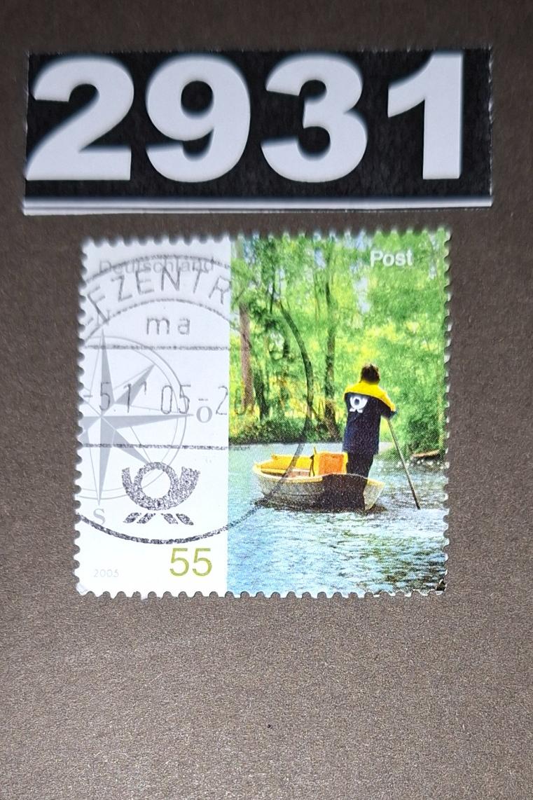 تمبر باطله معاصر آلمان کد 2931