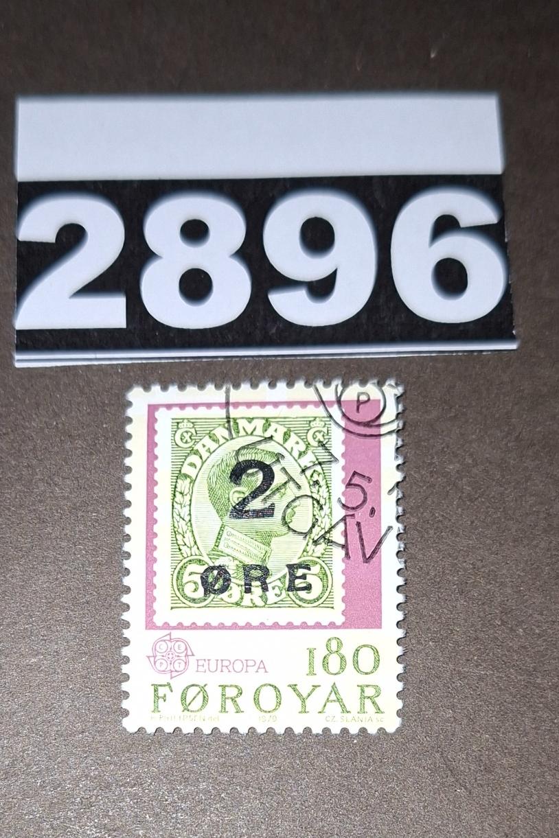 تمبر باطله معاصر خارجی کد 2896