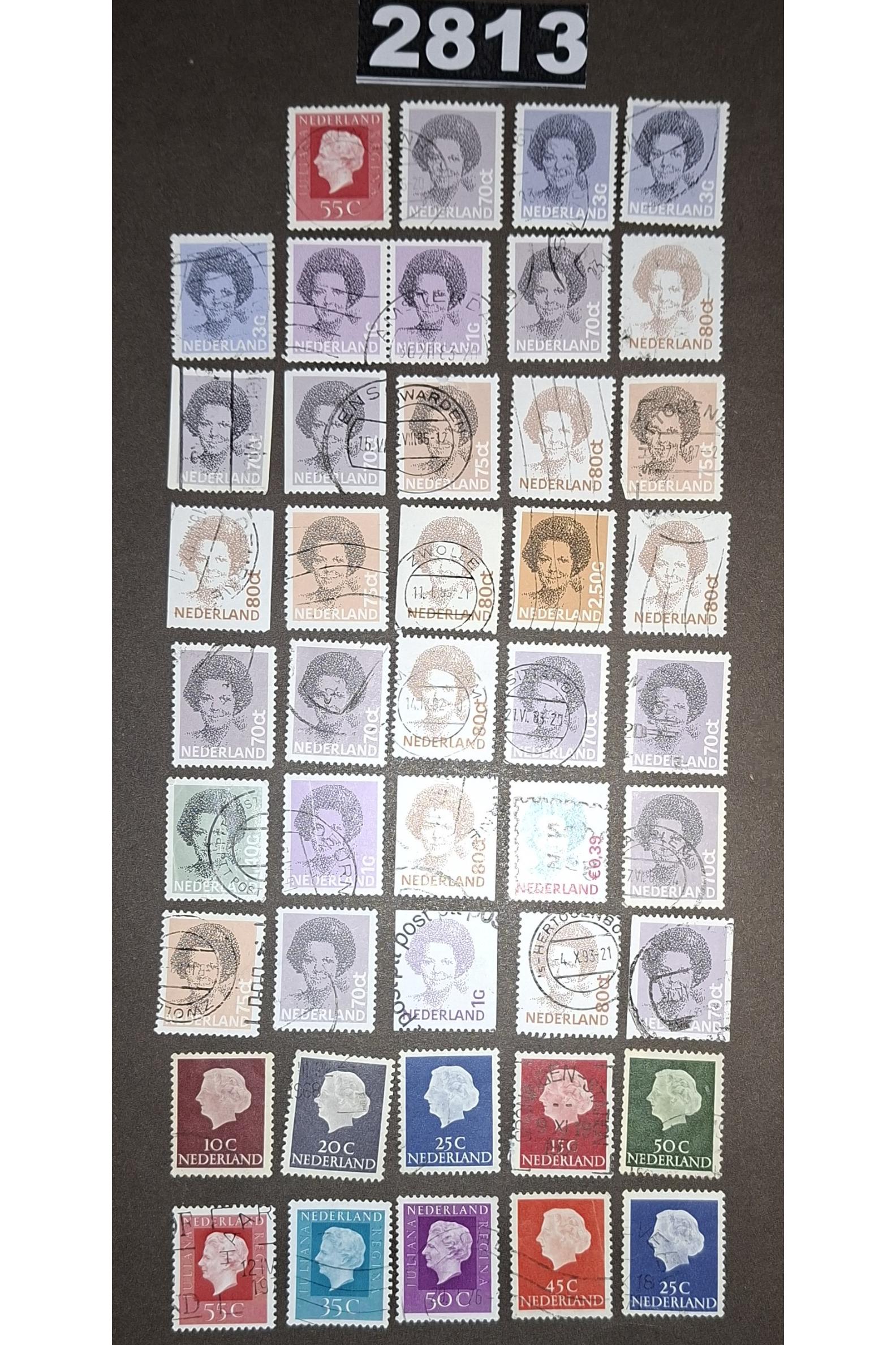 مجموعه تمبر باطله پستی هلند کد 2813