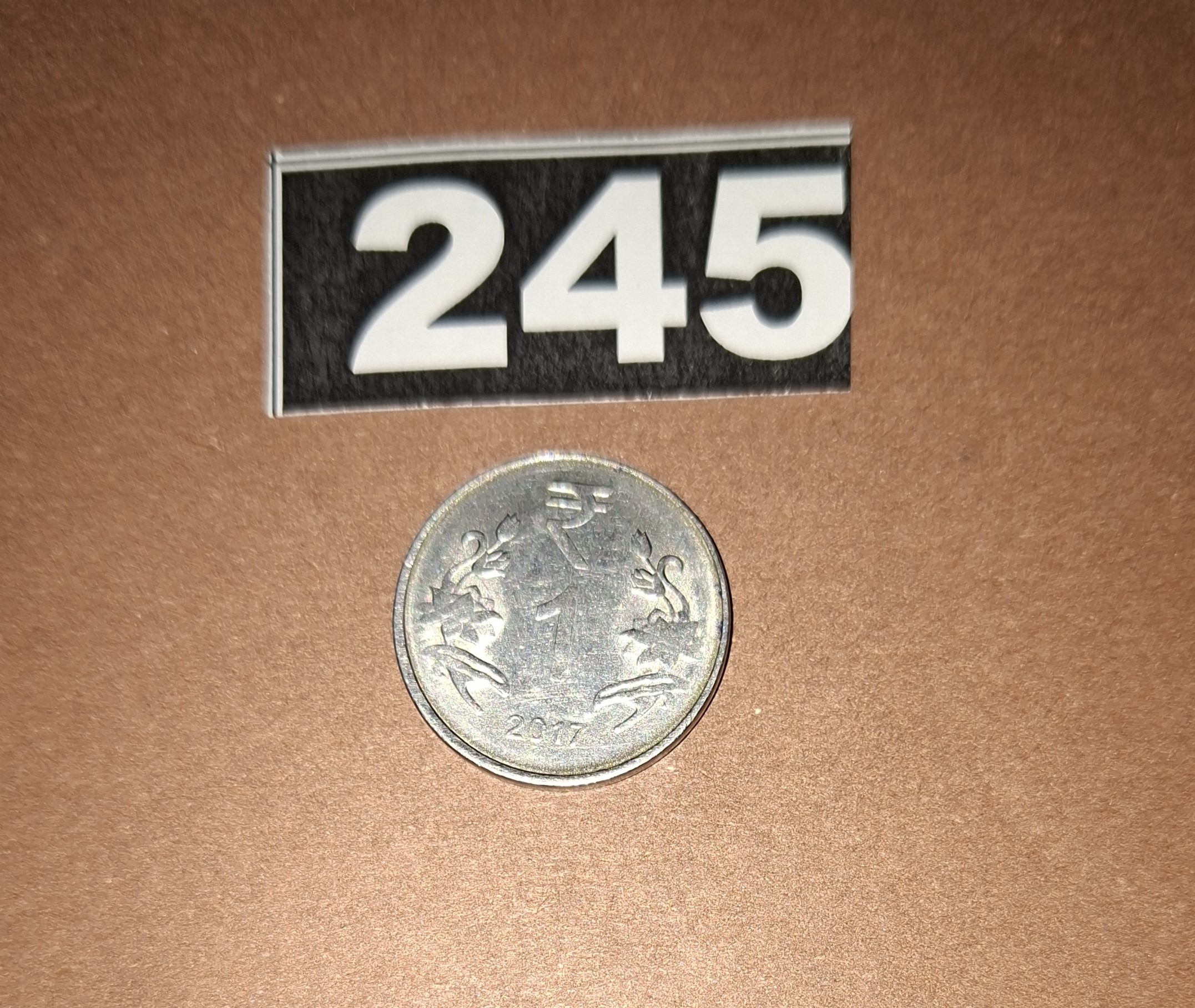 سکه 1 روپیه هند کد 245