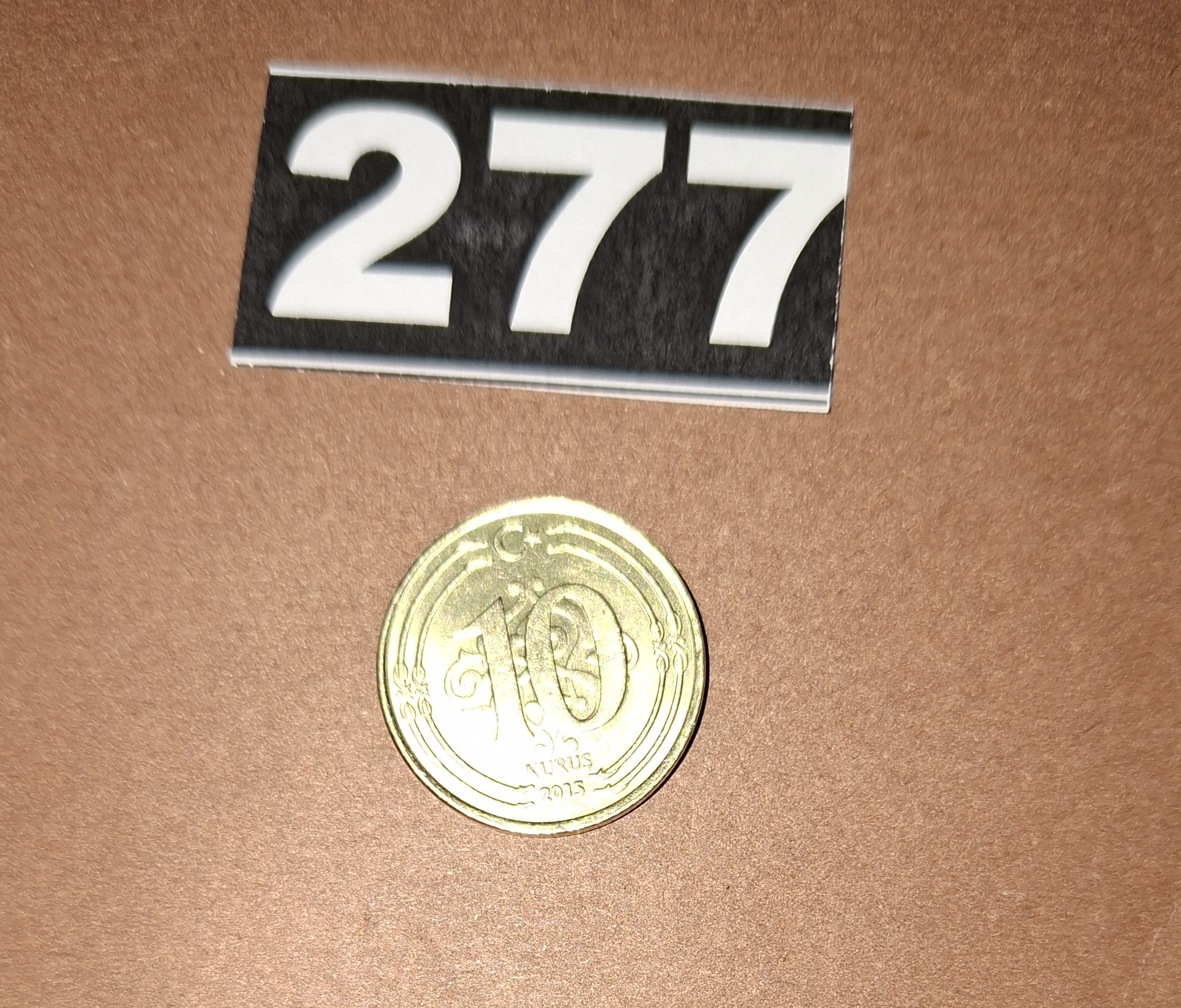 سکه 10 کروش ترکیه 2015 کد 277