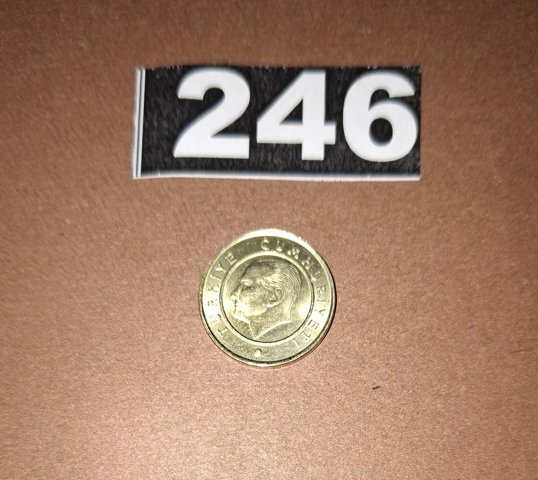 سکه 10 کروش ترکیه 2018 کد 246