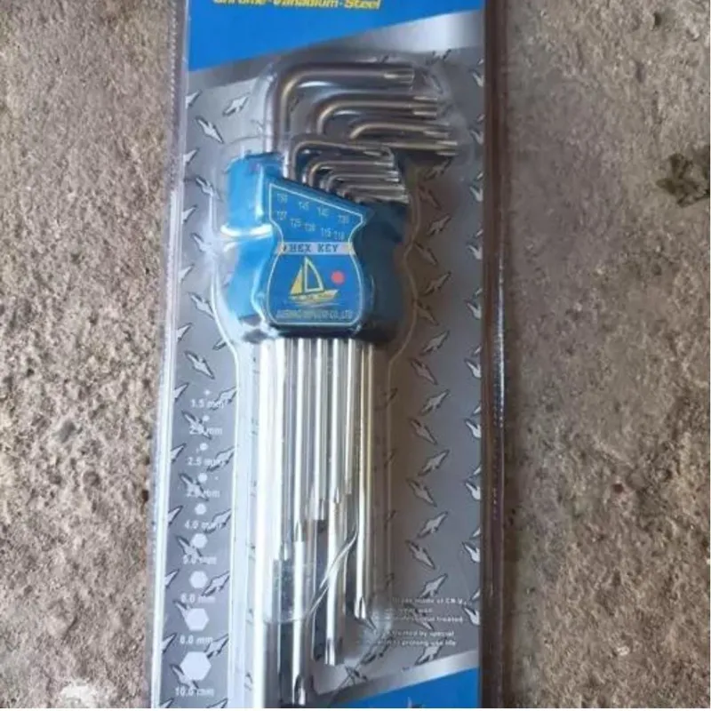 ست آچار آلن ستاره ای هکس کی